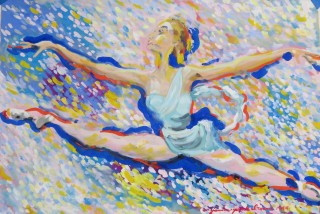 James Paul Brown: Ballerina, Leaping