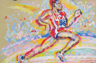 James Paul Brown: Carl Lewis, Olympic runner