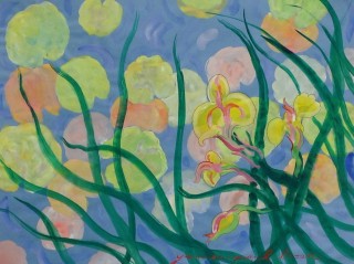 James Paul Brown: Flower and Lilly Pads