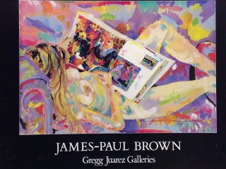 James Paul Brown: Gregg Juarez Gallery poster