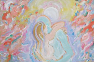 James Paul Brown: Couple, embrace