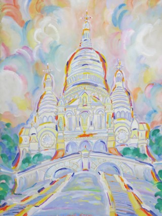 James Paul Brown: Cathedral, river