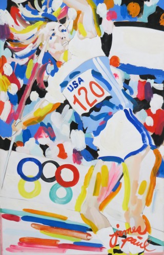 James Paul Brown: Olympics, Javelin