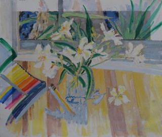 James Paul Brown: Vase, Desk, Pencil