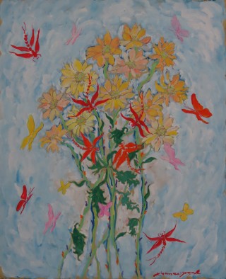 James Paul Brown: Flowers, Dragonflys, Butterflys