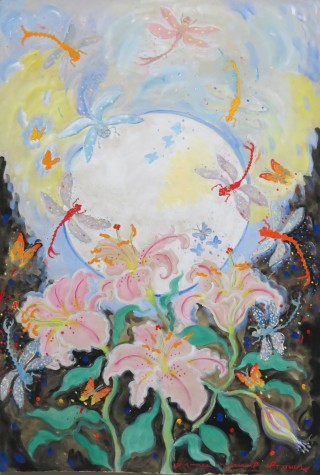 James Paul Brown: Dragonfly, Moonlight