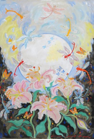 James Paul Brown: Dragonfly Flowers