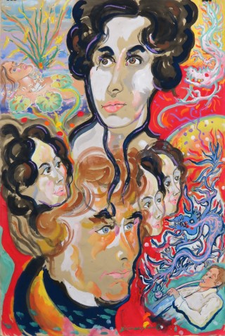 James Paul Brown: Faces, Chinese Dragons