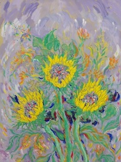 James Paul Brown: Confetti Sunflowers