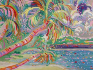 James Paul Brown: Palms on the Beach