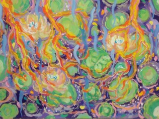 James Paul Brown: Lily Pond Reflections II