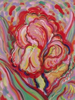 James Paul Brown: Red iris