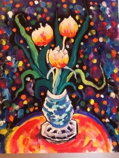 James Paul Brown: 3 tulips