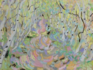 James Paul Brown: Birch Tree Pathway