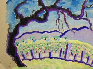 James Paul Brown: Purple Vineyard
