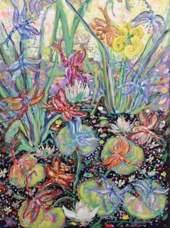 James Paul Brown: Dragonfly Pond #22