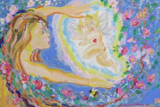 James Paul Brown: Woman and Cherub