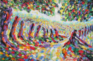 James Paul Brown: Vineyard Path