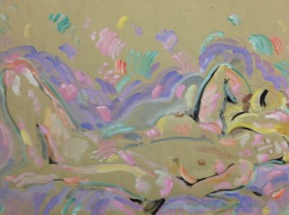 James Paul Brown: Female Nude, Reclining I