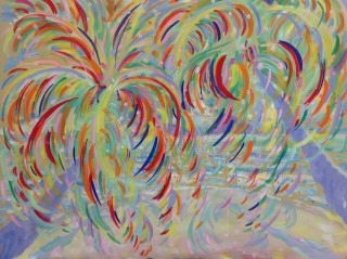 James Paul Brown: Confetti Palms