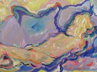 James Paul Brown: Female Nude, Reclining III