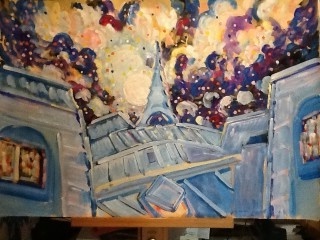James Paul Brown: Moon over Paris