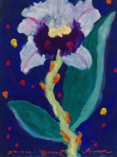 James Paul Brown: Orchid, small