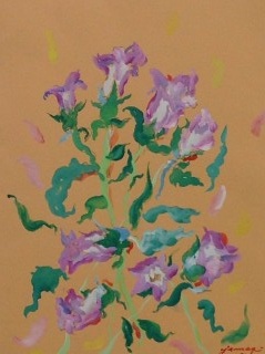 James Paul Brown: Flowers 11, small